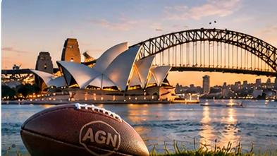 Sydney Harbour representing American football in New South Wales