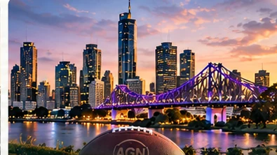 Brisbane representing American football in Queensland